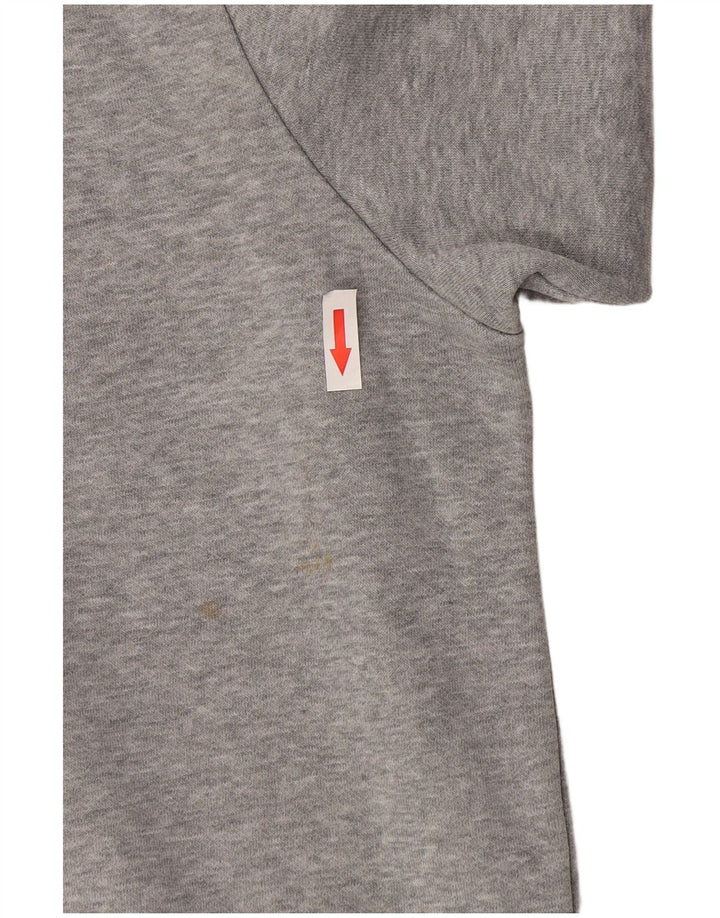 Puma Chaqueta de chándal para hombre de algodón moteado gris grande
