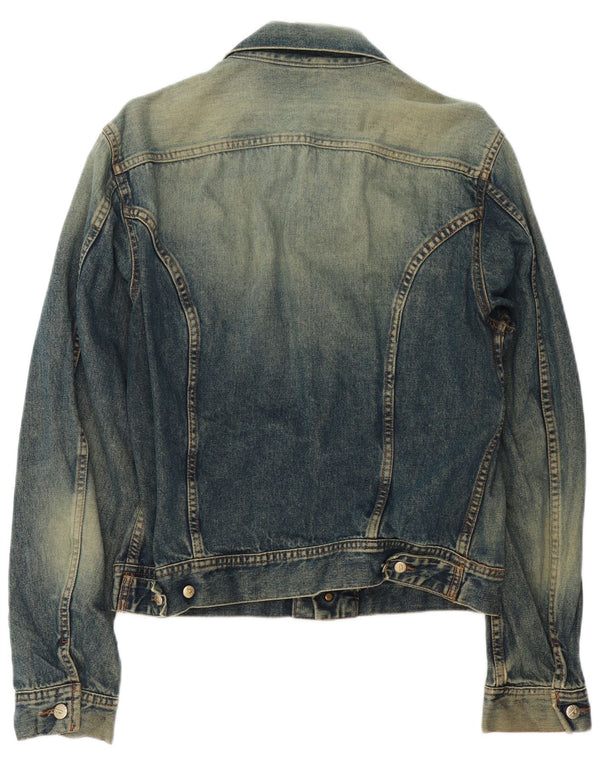 DIESEL Chaqueta vaquera para hombre UK 40 Grande Algodón azul