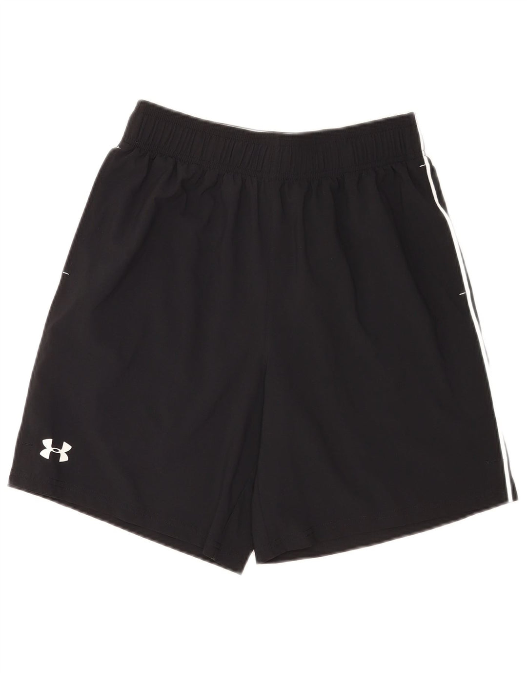 Under Armour Shorts deportivos con gráficos para hombre, color negro mediano