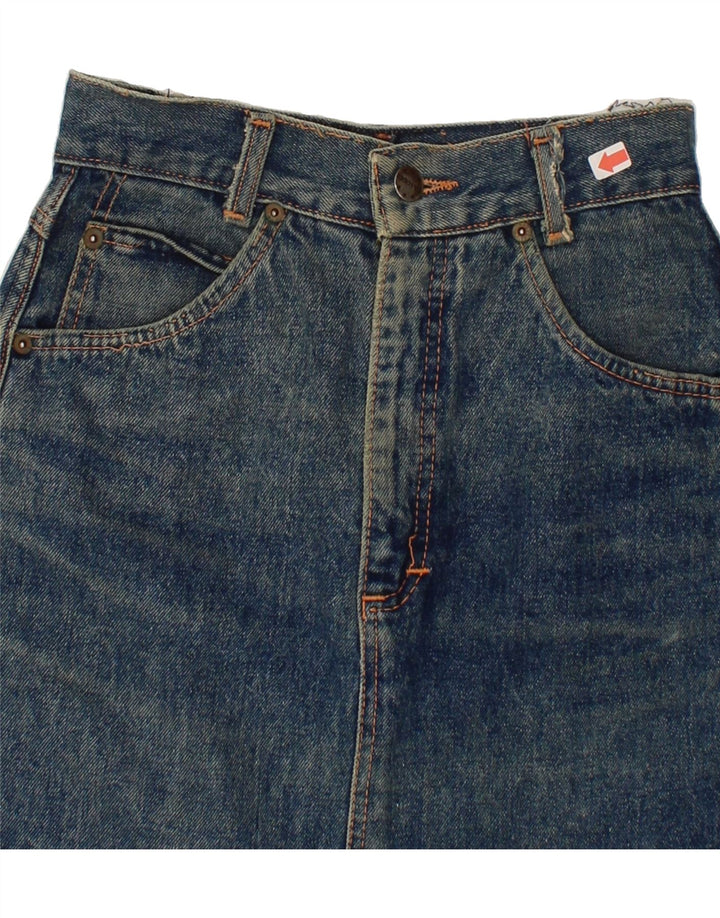 CASUCCI Womens Denim Skirt W24 XS Blue Vintage Casucci and Second-Hand Casucci from Messina Hembry 