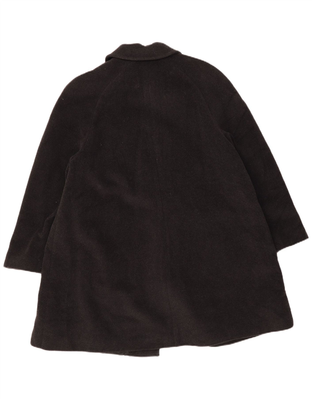 Abrigo vintage para mujer IT 44 Lana negra mediana