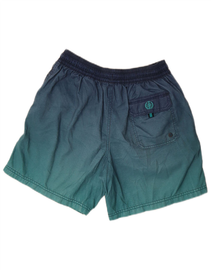 MARKS & SPENCER Bañador para hombre pequeño azul Tie Dye Poliéster