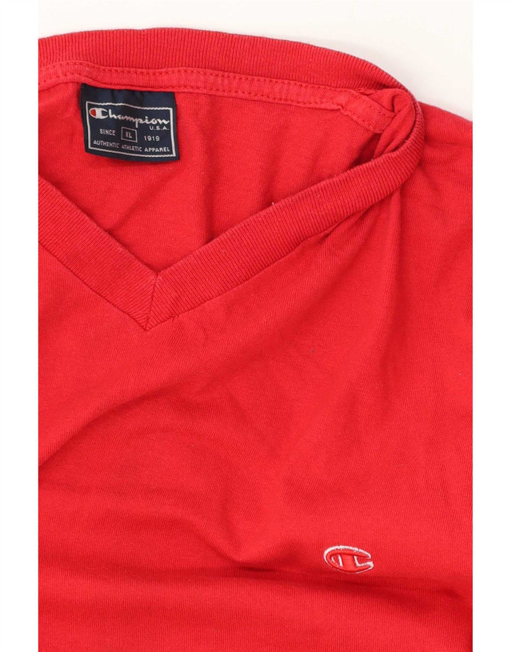 Champion Camiseta Hombre Top XL Rojo