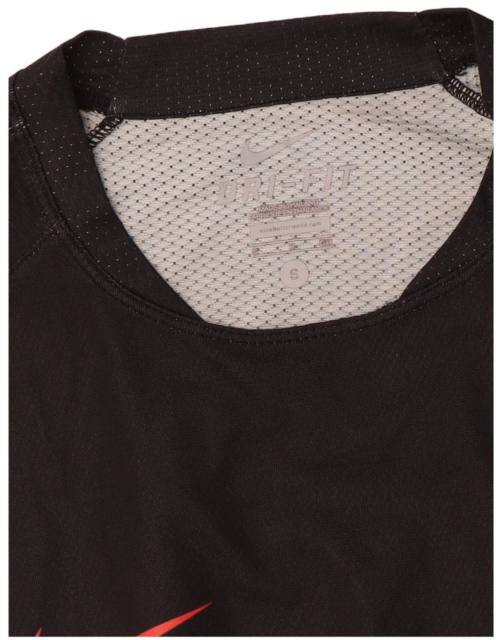 Camiseta NIKE Dri Fit para hombre, talla pequeña, color negro