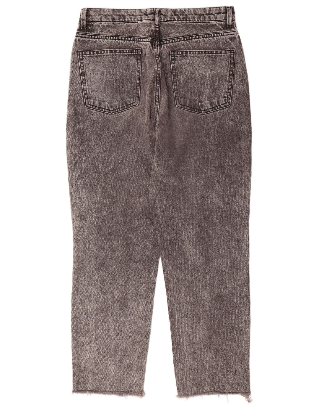 Zara Jeans Cónicos Para Mujer EU 38 Small W28 L26 Gris