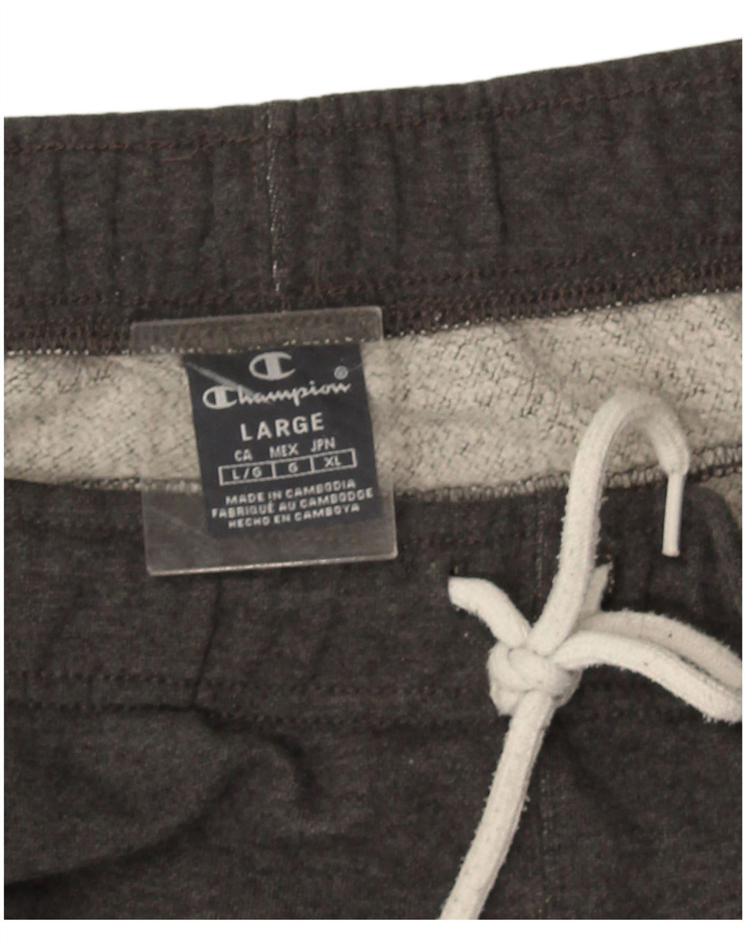 Champion Pantalones De Chándal Con Gráficos Para Hombre Joggers Large Grey