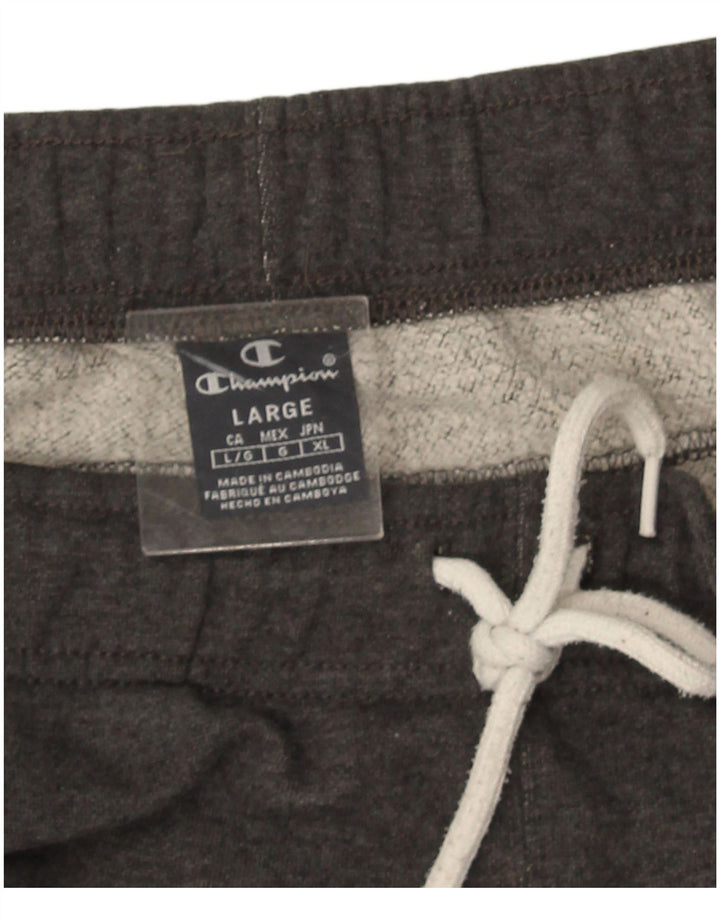 Champion Pantalones De Chándal Con Gráficos Para Hombre Joggers Large Grey