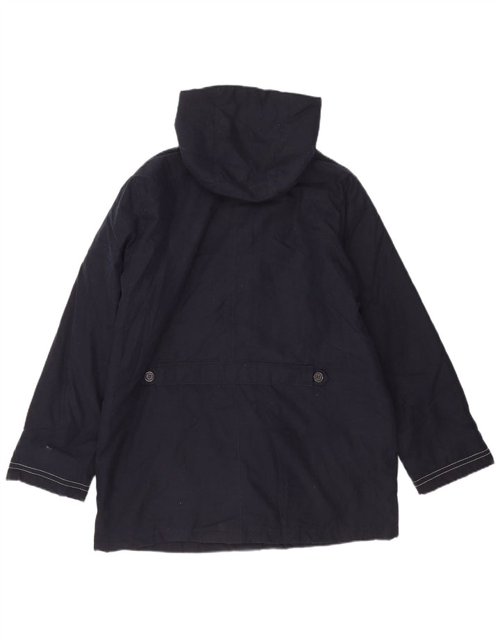 Marks & Spencer Chaqueta cortavientos con capucha para mujer UK 46 Grande Azul marino