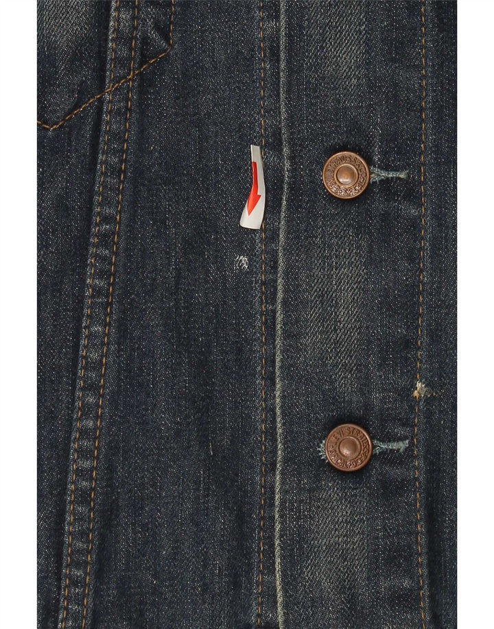 Levi's Chaqueta Vaquera Niño 11-12 Años Azul Medio Algodón