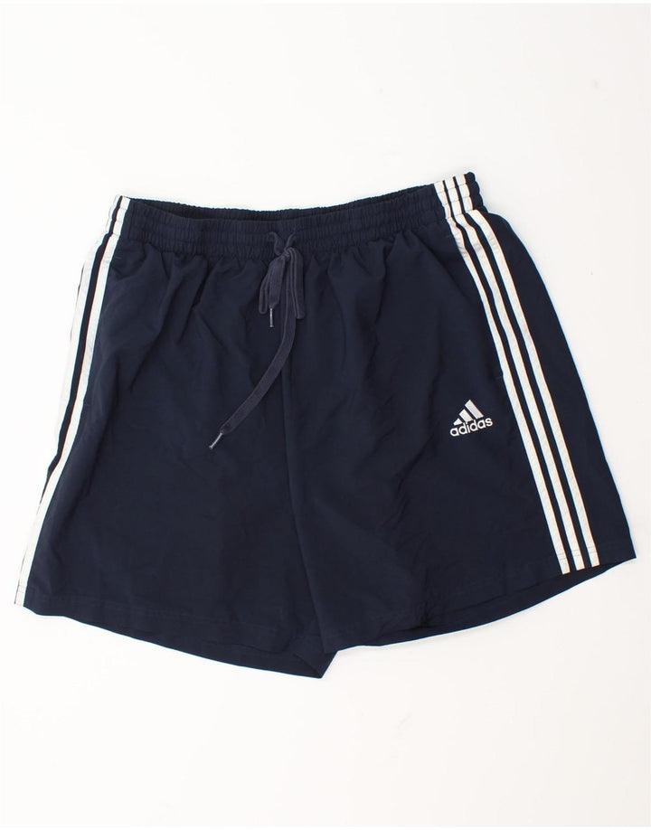 Adidas Hombre Pantalones Cortos Deportivos XL Azul Marino
