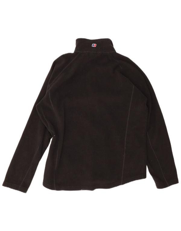 BERGANS Chaqueta polar para hombre ES 38 Mediana Negro Poliéster