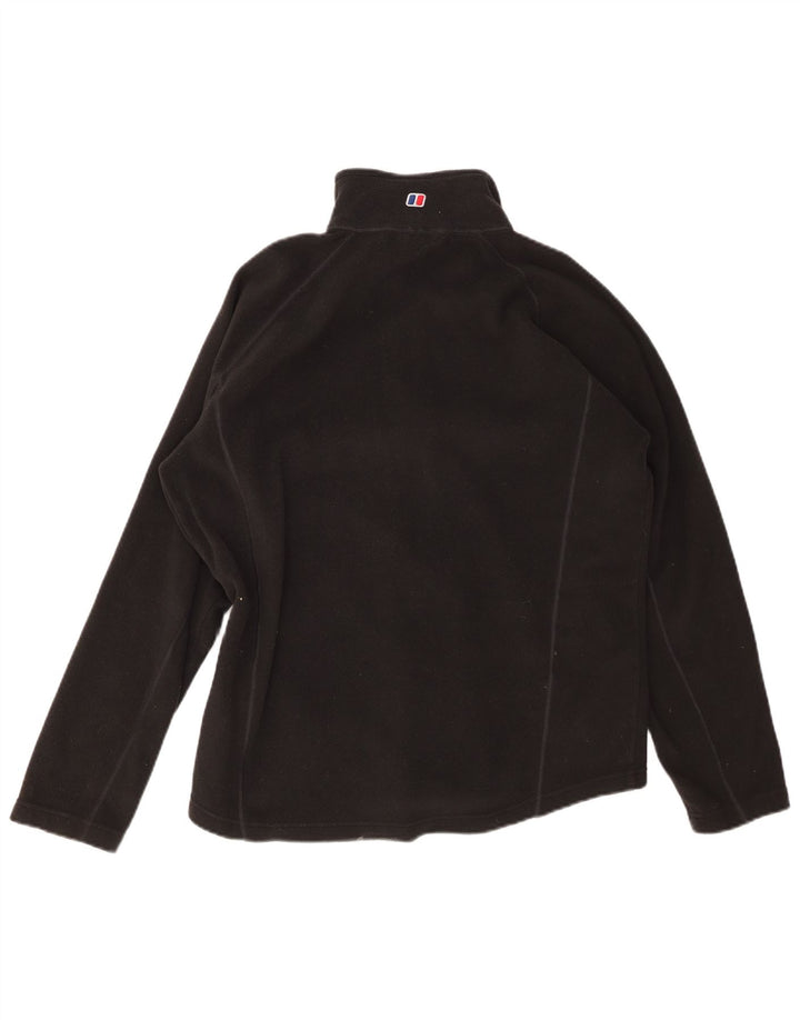 BERGANS Chaqueta polar para hombre ES 38 Mediana Negro Poliéster