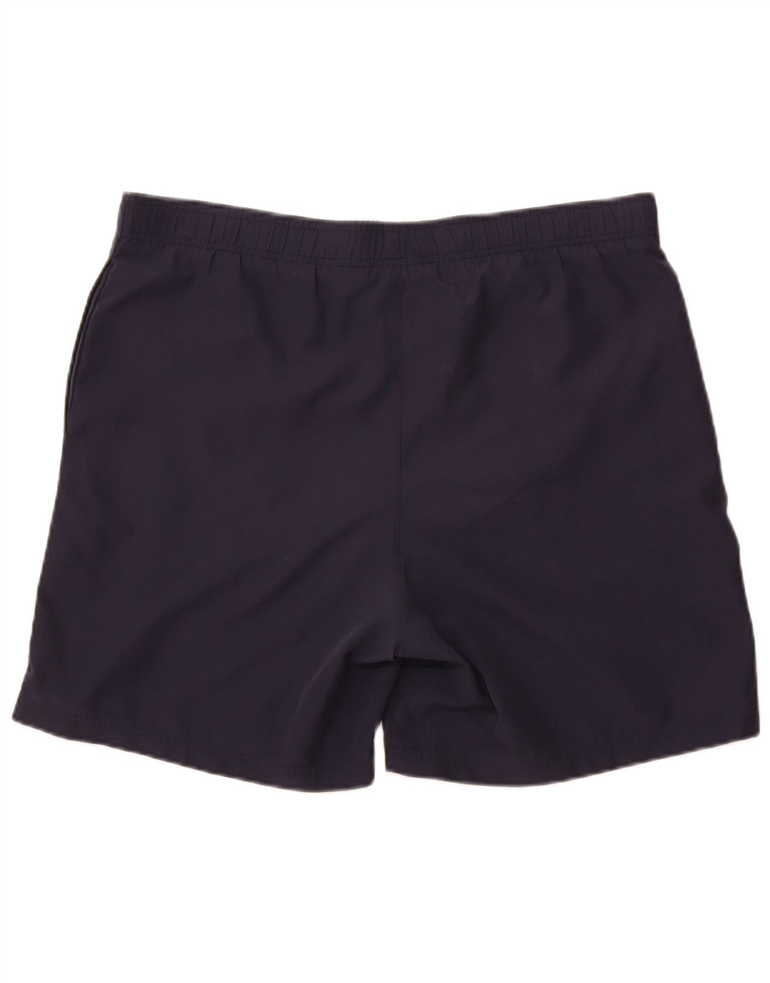 Reebok - Pantalones cortos deportivos para hombre, talla grande, poliéster, color azul marino