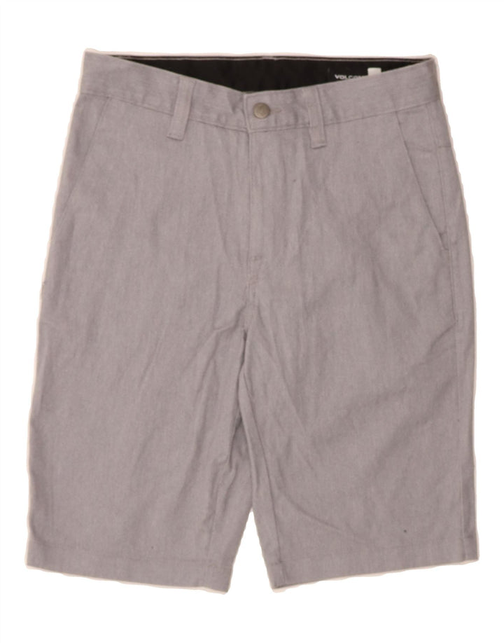 VOLCOM Mens Chino Shorts W28 Small Grey Cotton Vintage Volcom and Second-Hand Volcom from Messina Hembry 