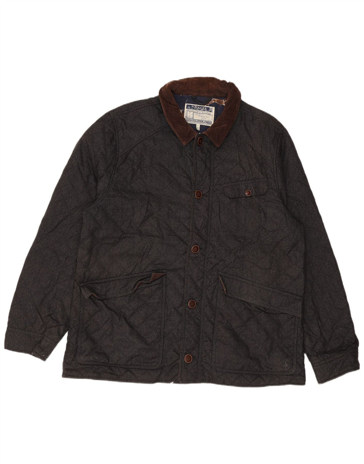 JOULES Chaqueta acolchada para hombre UK 44 2XL Azul marino Poliéster