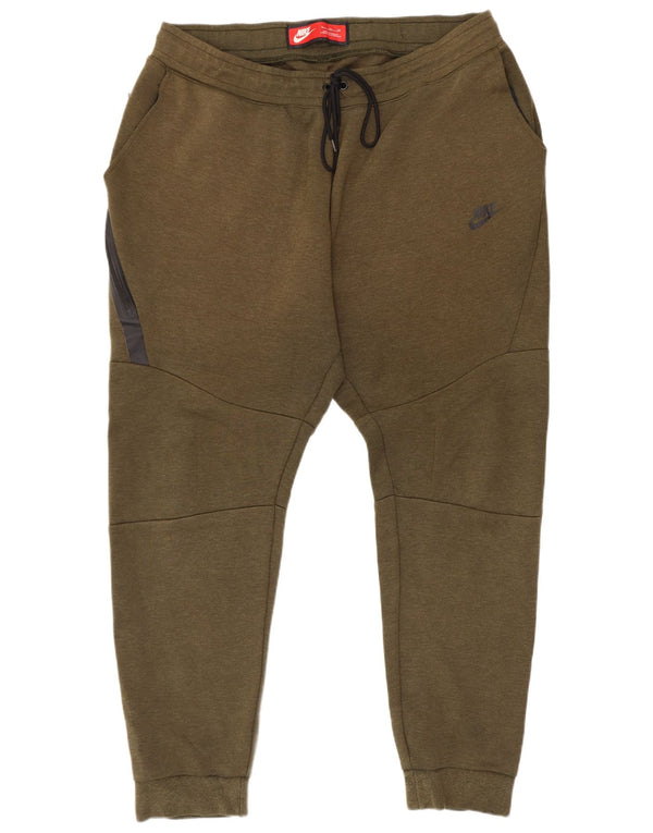 Nike Pantalones De Chándal Joggers XL Caqui Algodón Hombre