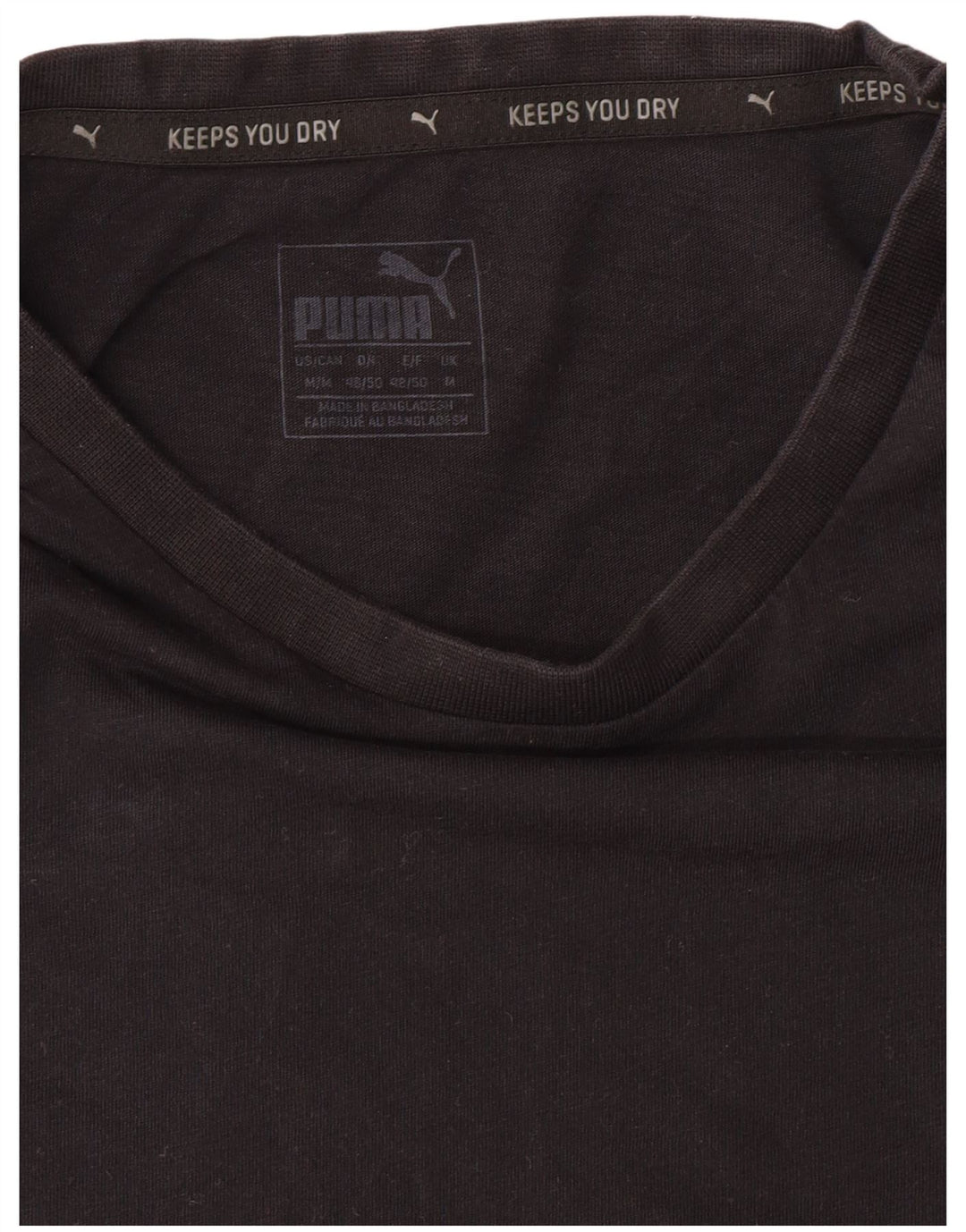 Puma Camiseta gráfica para hombre Top Medium Black