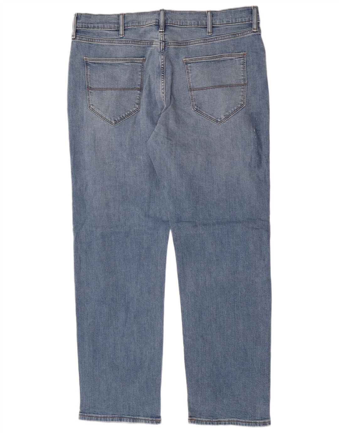 Marks & Spencer Jeans rectos cortos para hombre W36 L29 Algodón azul