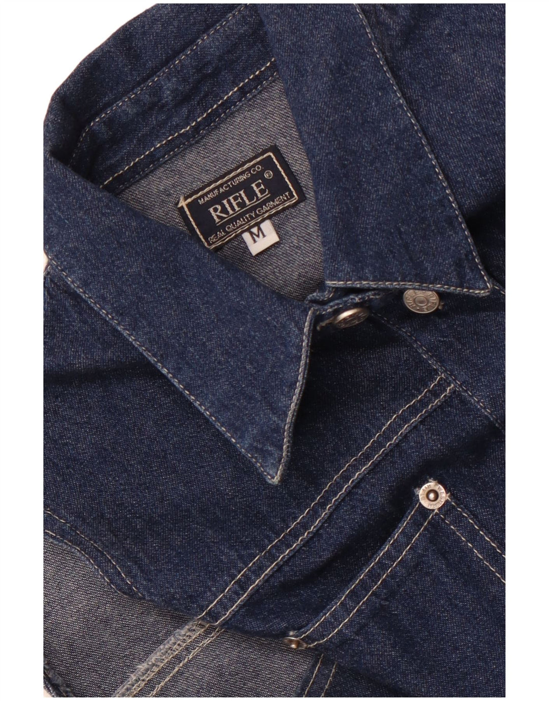 Rifle Vestido vaquero sin mangas para mujer UK 40 Medio Azul marino