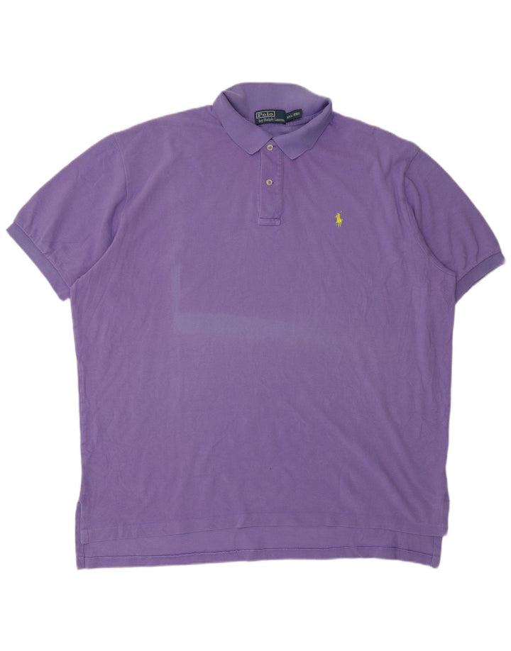 POLO RALPH LAUREN Polo para hombre 2XL Algodón morado