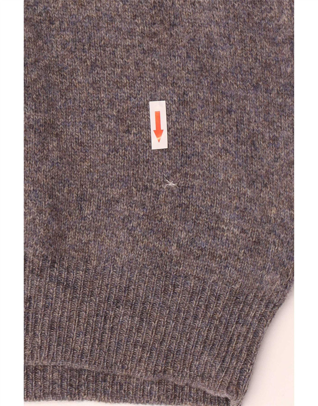 Iceberg Jersey De Cuello Redondo Para Hombre De Lana Virgen Gris Medio
