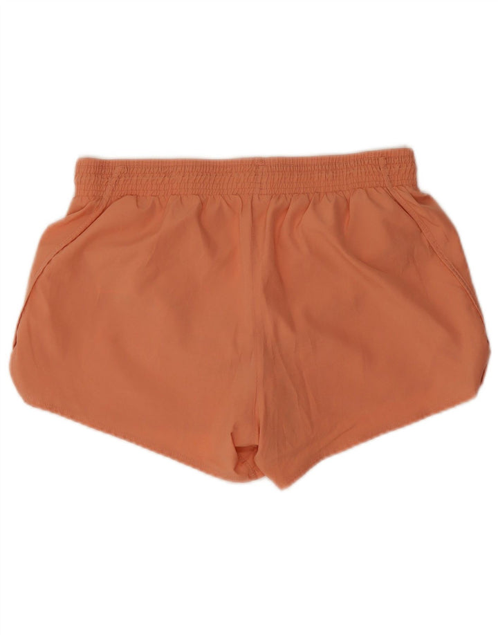 Nike - Pantalones cortos deportivos Dri Fit para mujer, talla 40, poliéster, color naranja medio