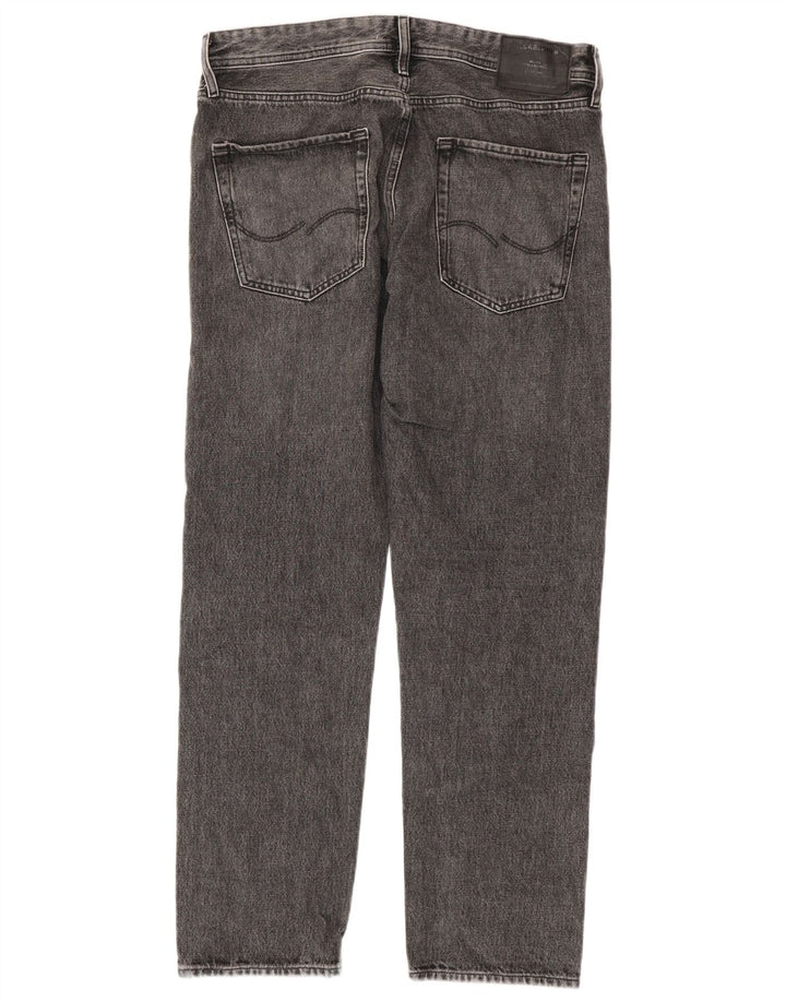 Jack & Jones Vaqueros rectos para hombre W32 L32 Algodón gris