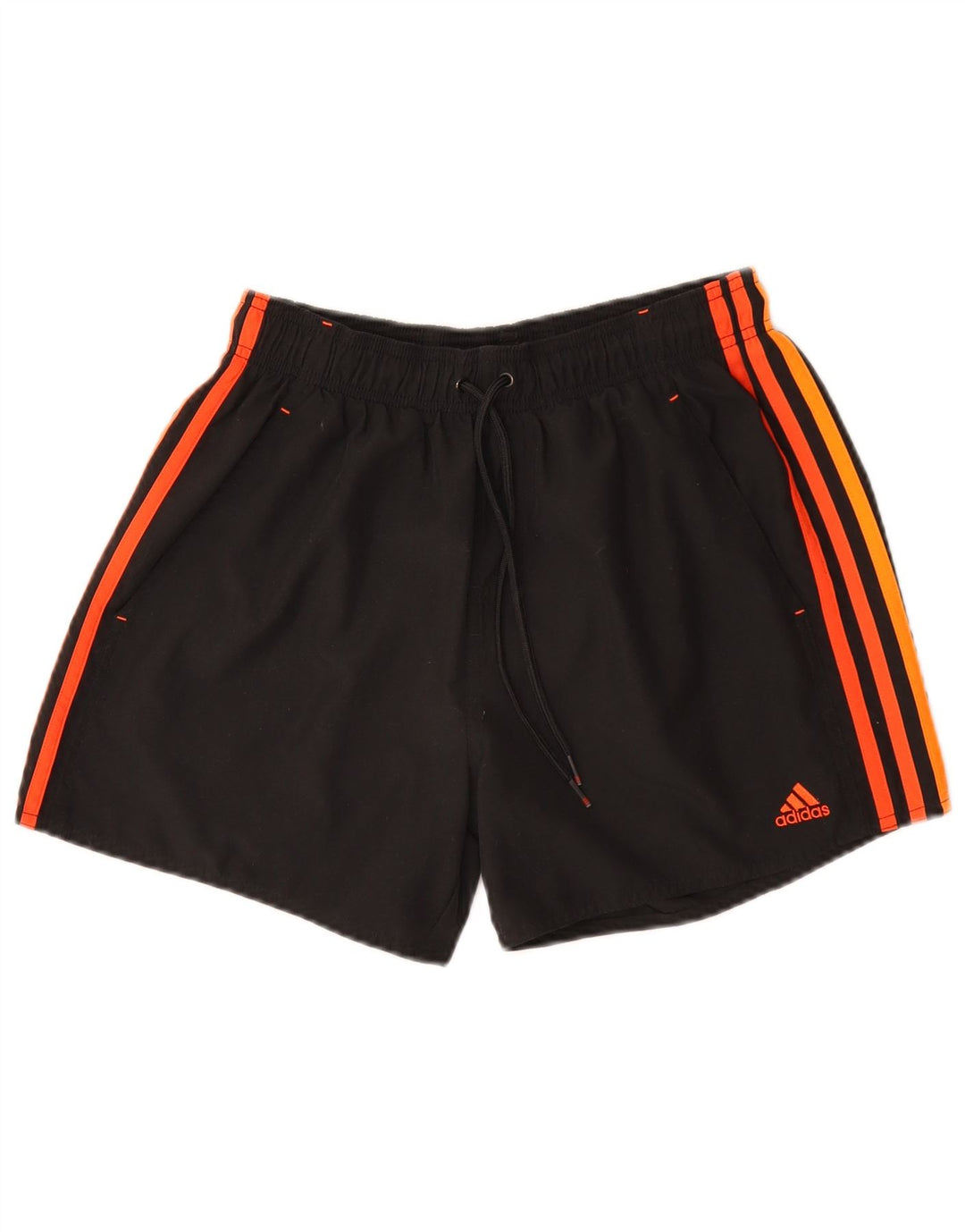Adidas Pantalones cortos deportivos para mujer UK 12 Mediano Negro Poliéster