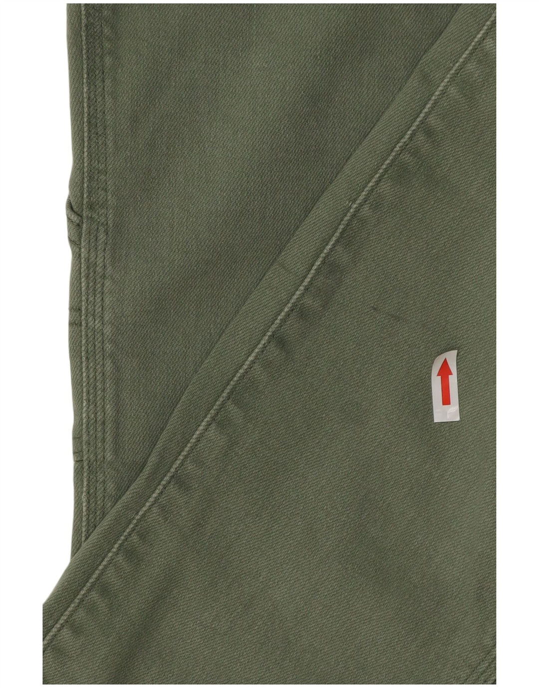 LEVI'S Jeans rectos de talle alto 724 para mujer W25 L25 Algodón verde