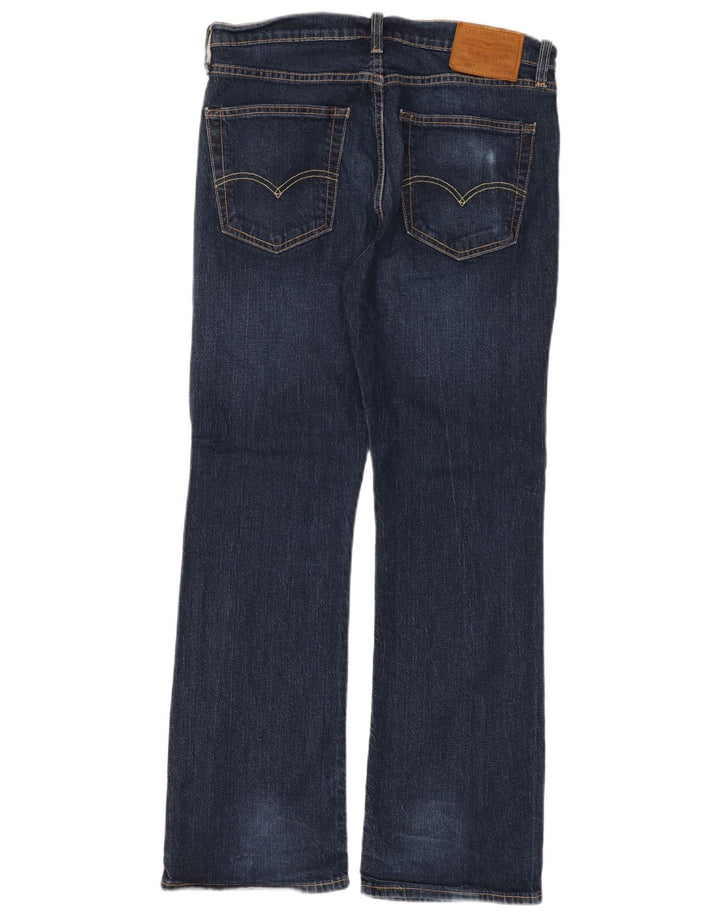 Levi's Hombre 527 Vaqueros Bootcut W32 L30 Algodón Azul Marino