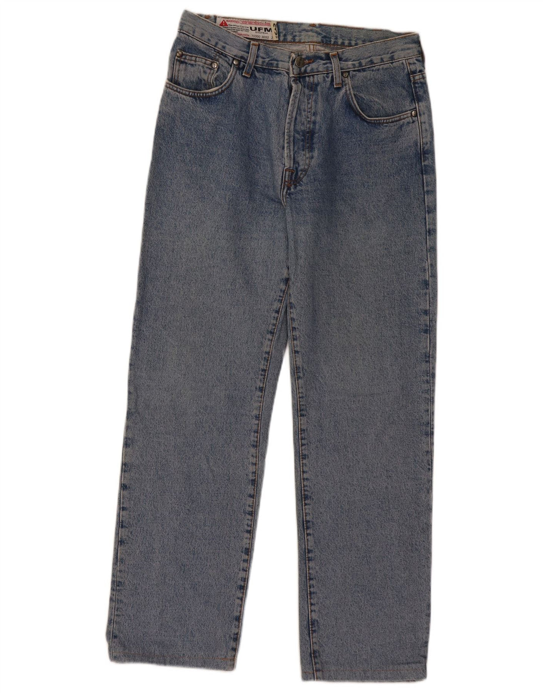 UNIFORM Mens Straight Jeans W32 L29  Blue