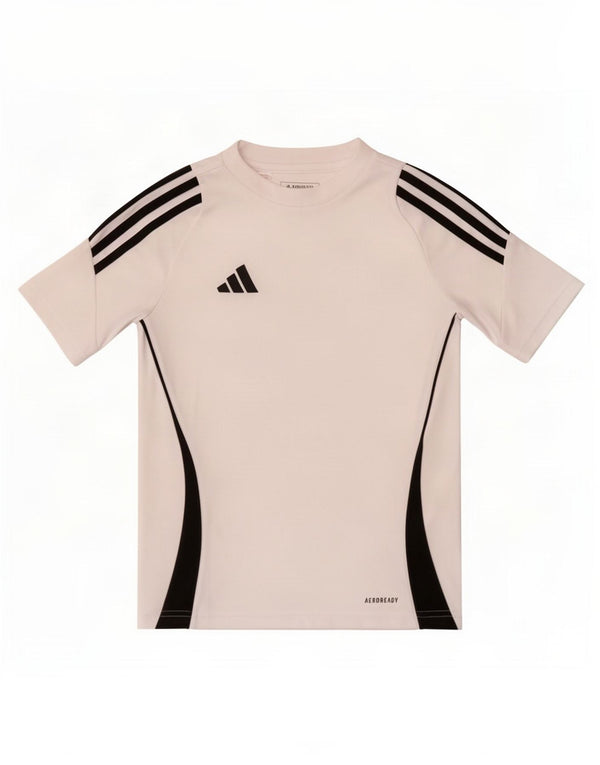 Adidas Camiseta Aeroready para niños 9-10 años Blanco Colorblock Poliéster