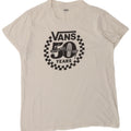 Vans Hombre Camiseta Gráfica Top Small Blanco