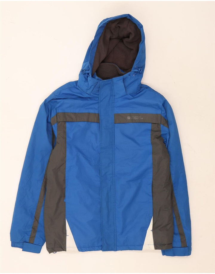 Chaqueta de esquí con capucha para hombre Mountain Warehouse UK 36 Small Azul Colorblock