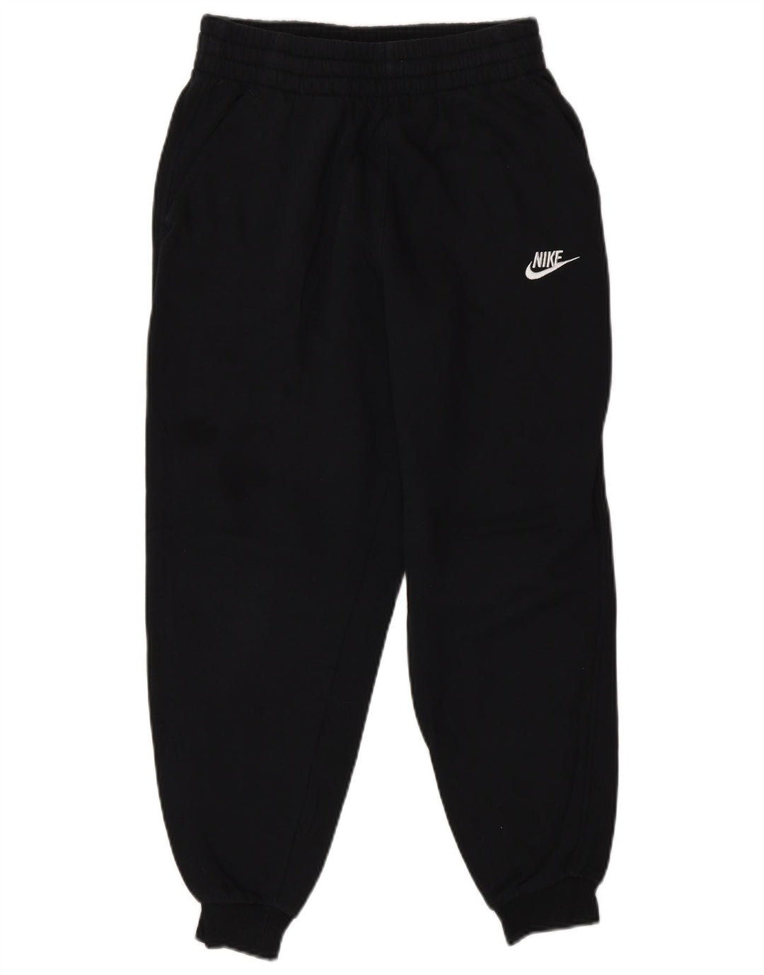 Nike - Pantalones de chándal para niño, 12-13 años, talla grande, algodón negro