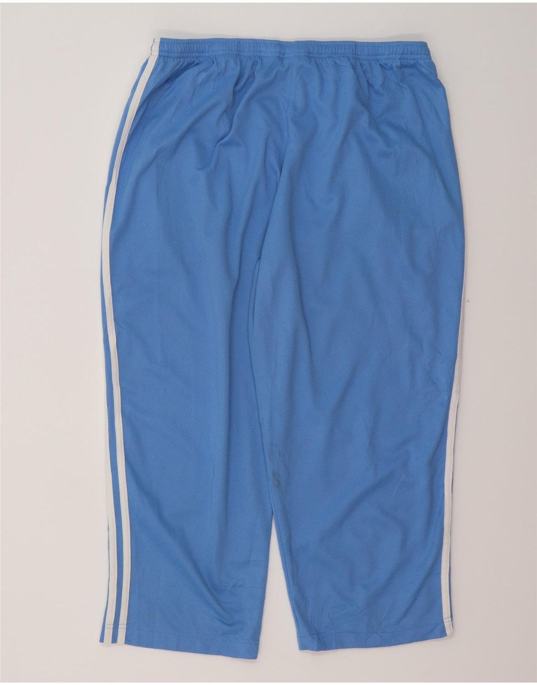 ADIDAS Mujer Capri Chándal Pantalones UK 40 XL Poliéster Azul