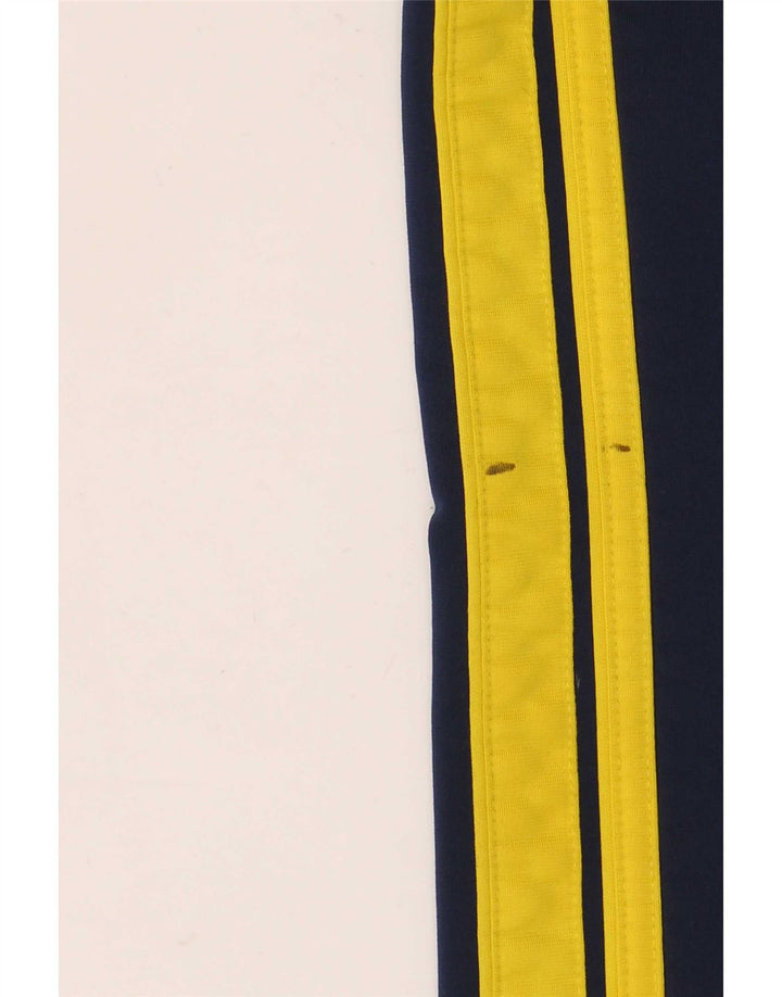 Asics Pantalones De Chándal Para Hombre Small Azul Marino Colorblock Poliéster