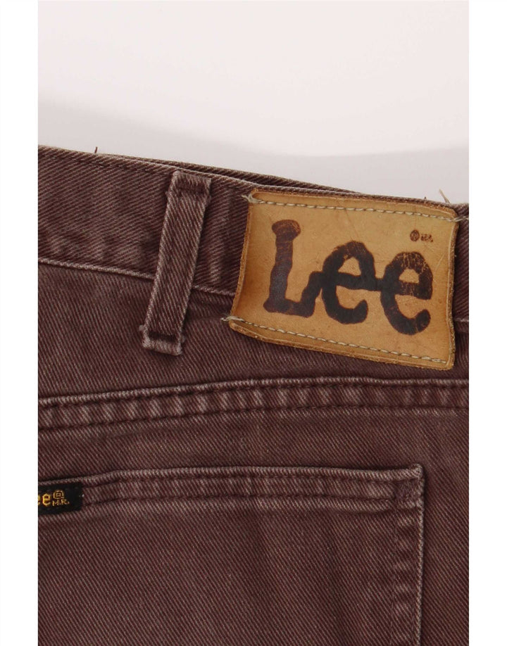 Vaqueros rectos Lee para hombre W36 L29 Marrón