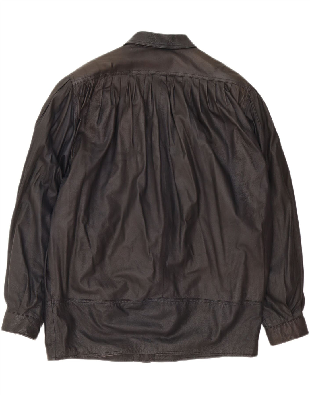 CONBIPEL Chaqueta de cuero extragrande para mujer UK 18 XL Cuero marrón