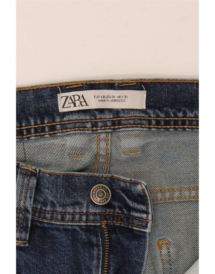 Zara Vaqueros Slim para Hombre EU 40 Medium W31 L28 Azul