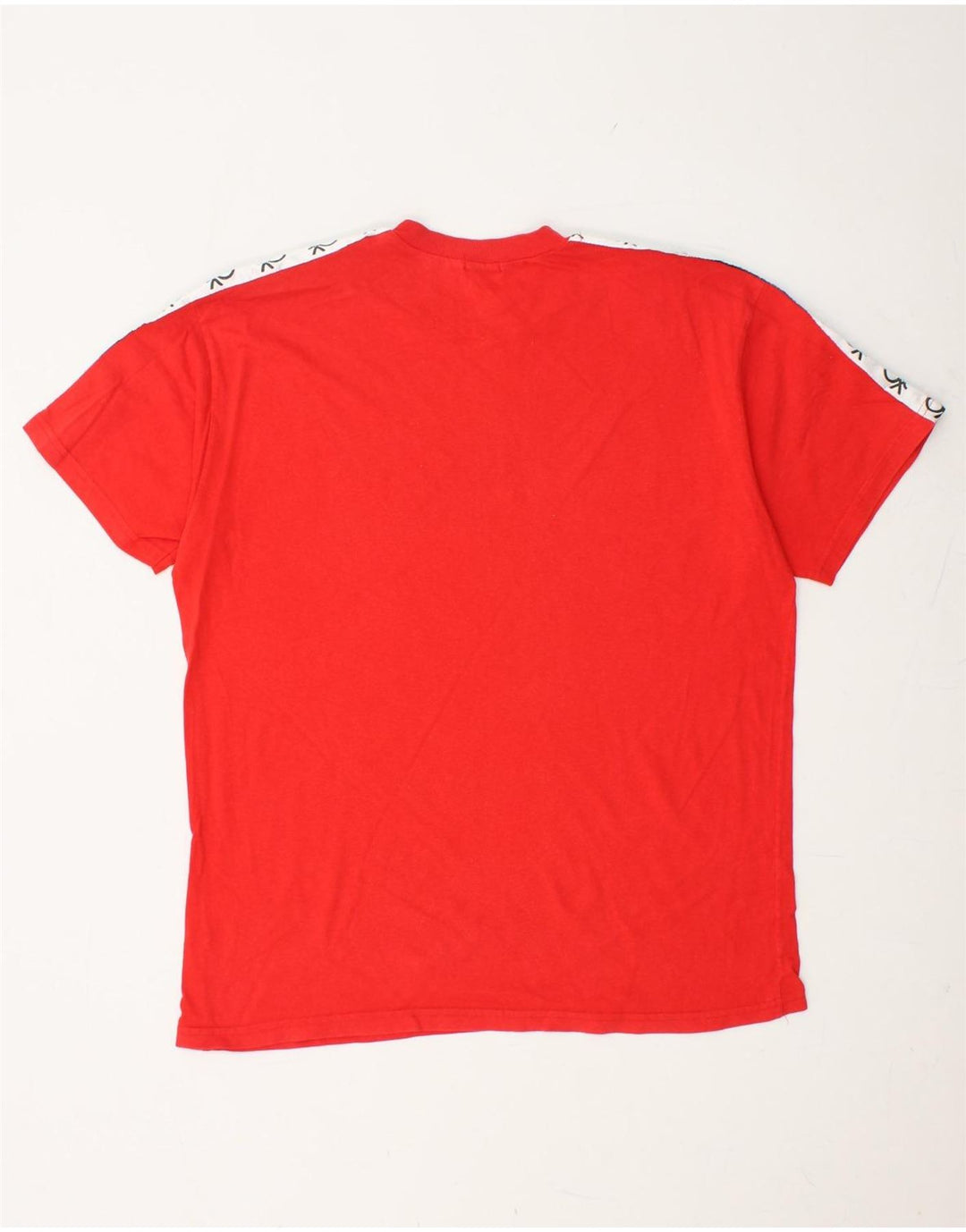 BENETTON Camiseta gráfica para hombre Top mediano rojo