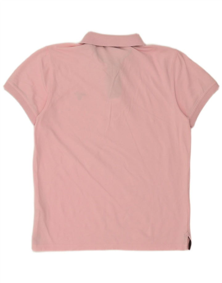 GANT Polo de hombre de algodón rosa medio