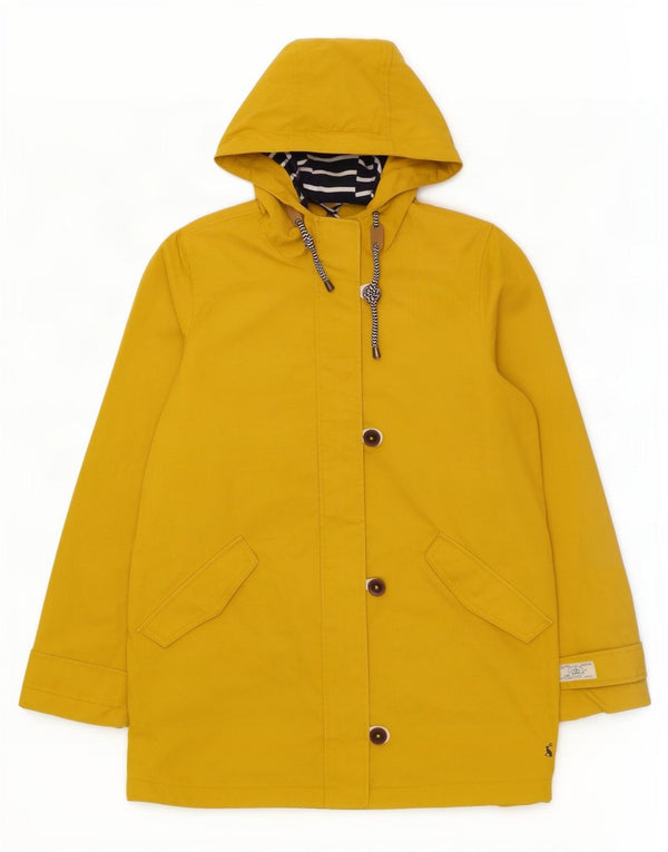 Joules Chubasquero con capucha para mujer Reino Unido 44 Grande Algodón amarillo