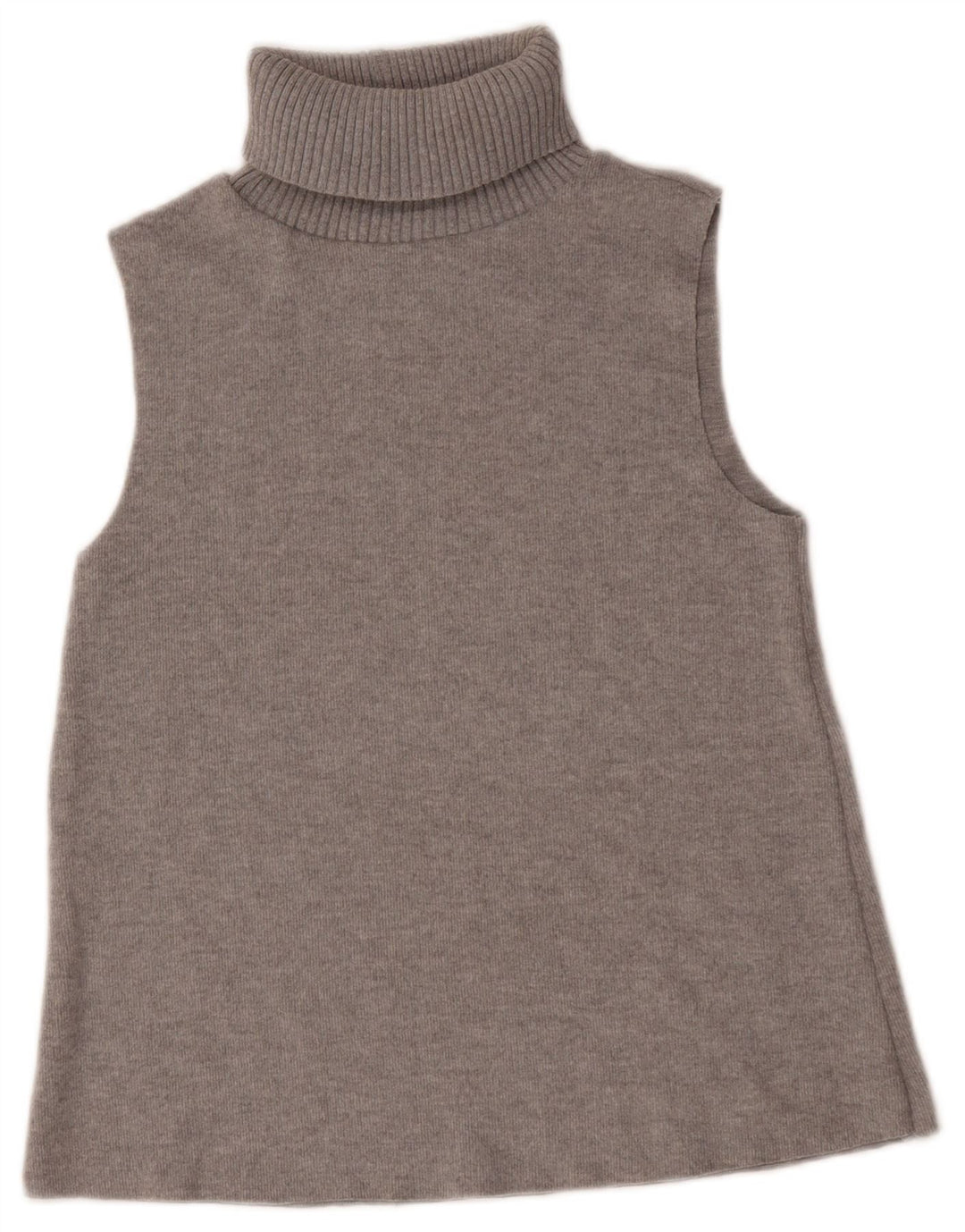 Zara Mujer Chaleco Tank Top UK 10 Small Gris