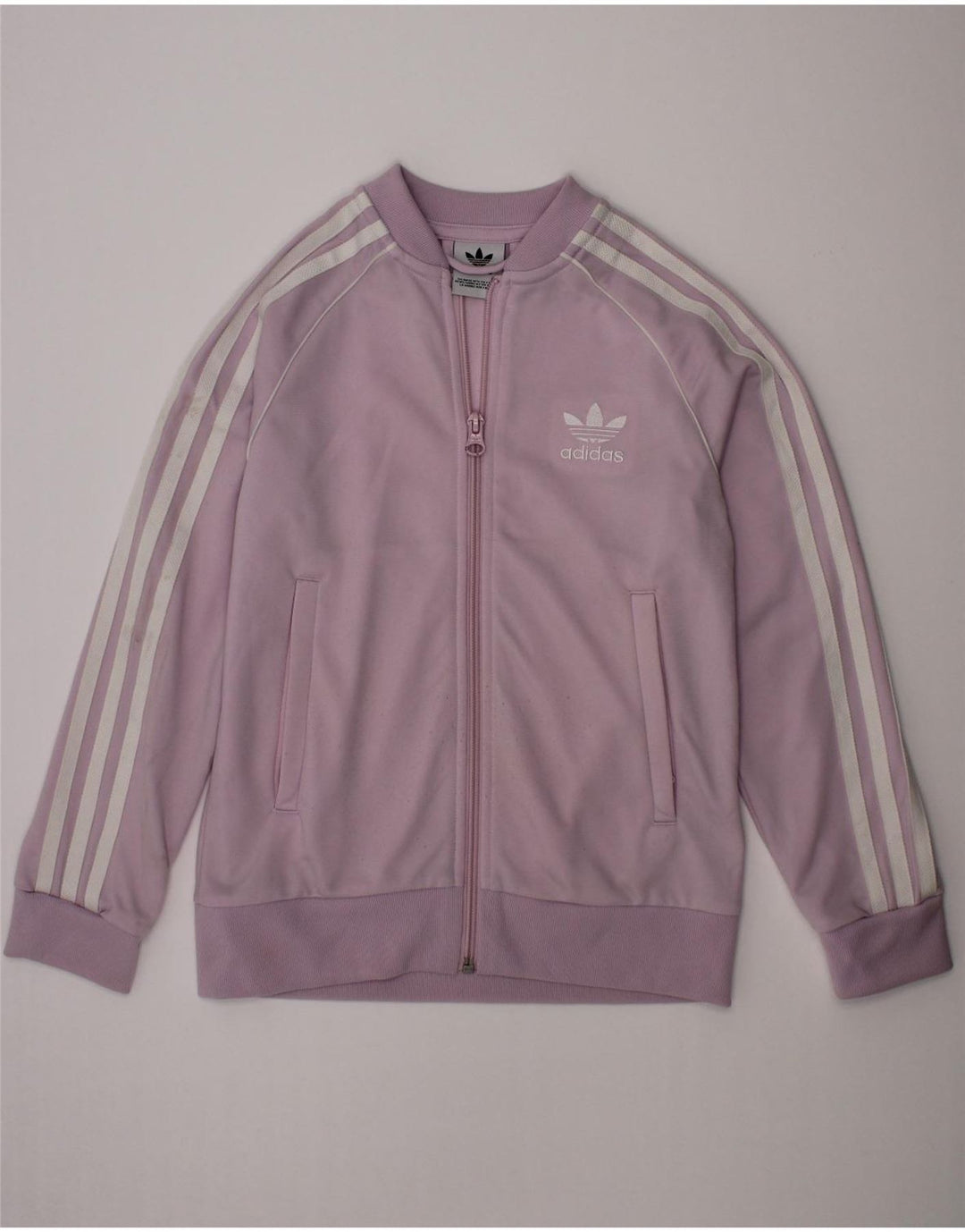 ADIDAS Chaqueta Chándal Niña 7-8 Años Morado Poliéster