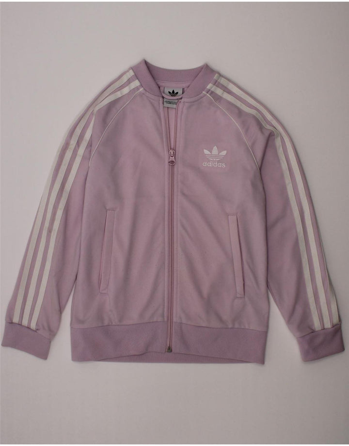 ADIDAS Chaqueta Chándal Niña 7-8 Años Morado Poliéster