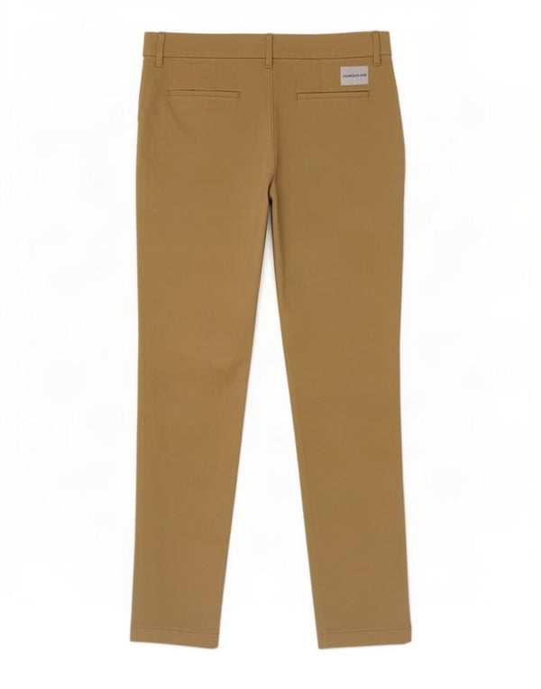 Pantalones chinos ajustados Calvin Klein para hombre W30 L27 Beige