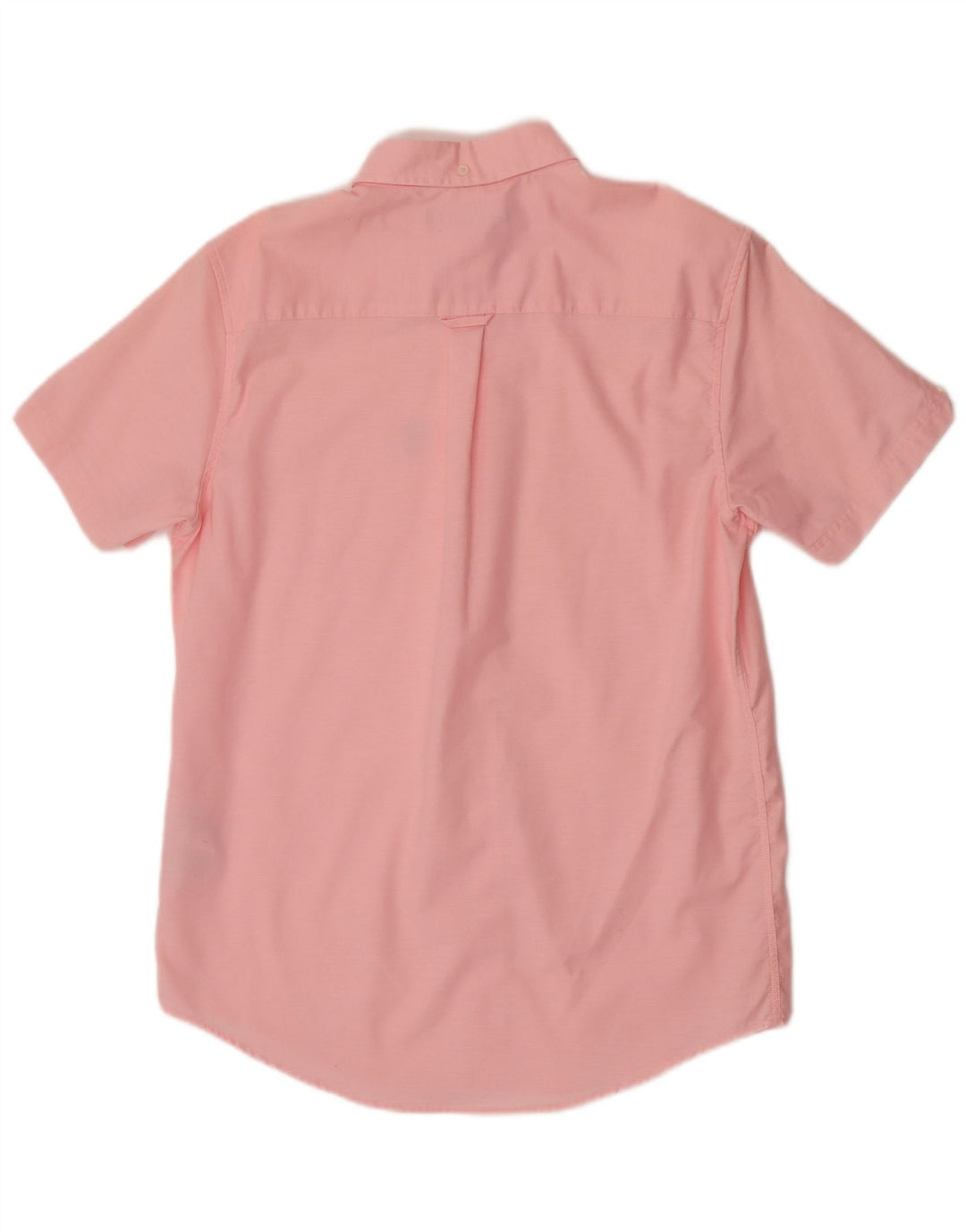 Ben Sherman Camisa de manga corta para hombre de algodón rosa medio