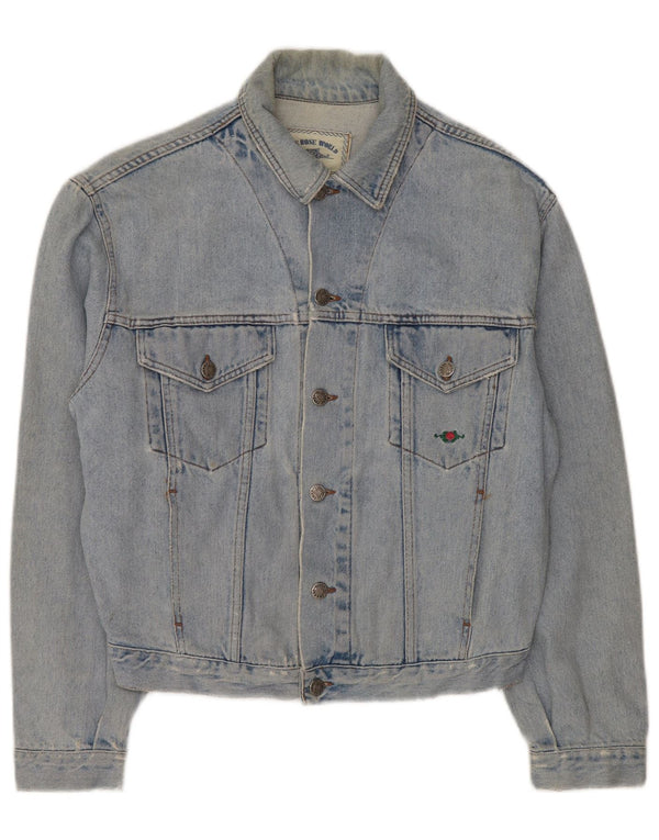 CHARRO Chaqueta vaquera extragrande para mujer UK 10 Small Blue Cotton