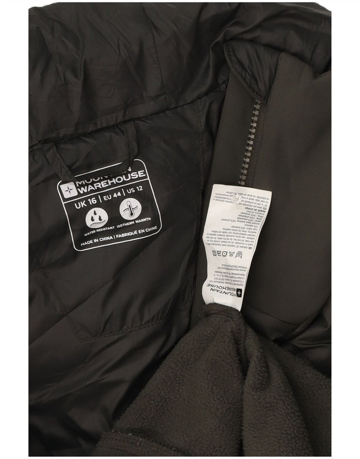 Chaqueta cortavientos con capucha para mujer Mountain Warehouse UK 46 Large Khaki